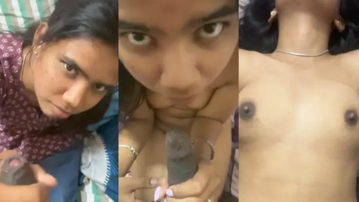 Cute Tamil Teen College GF First Time Blowjob Uncut Video