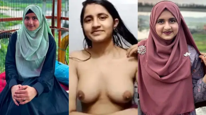 Cute Hijabi Teen College GF Showing On VC Uncut Video
